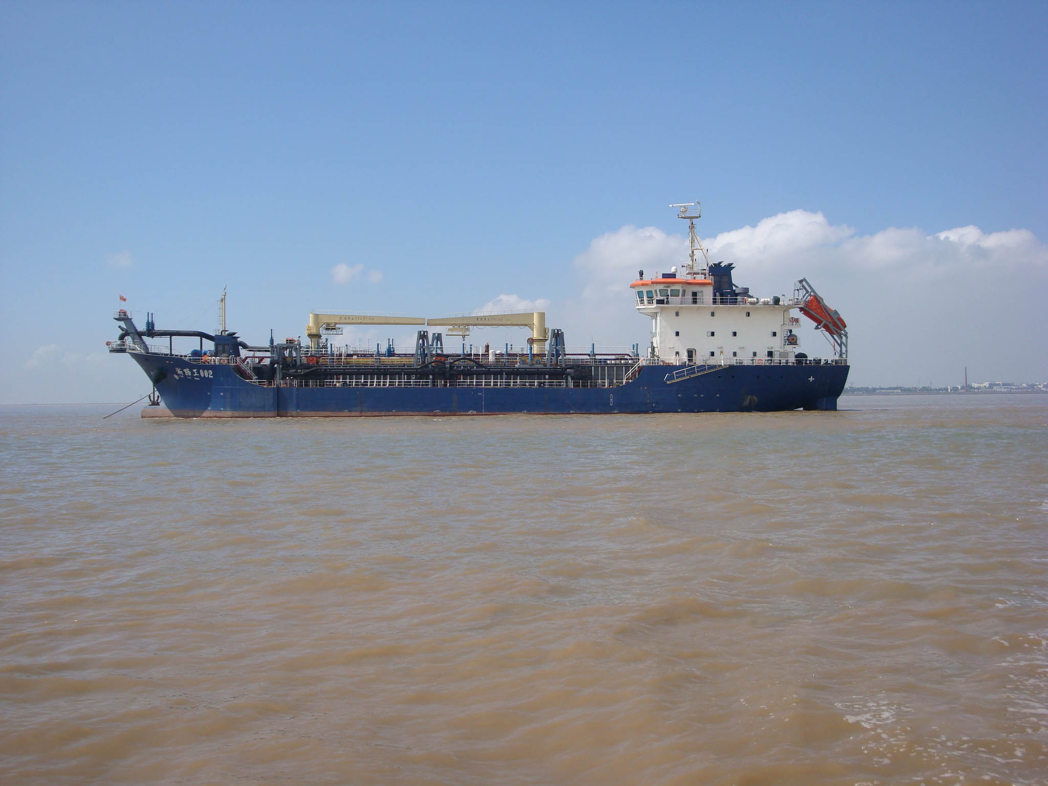 5586m³ TRAIL SUCTION HOPPER DREDGER