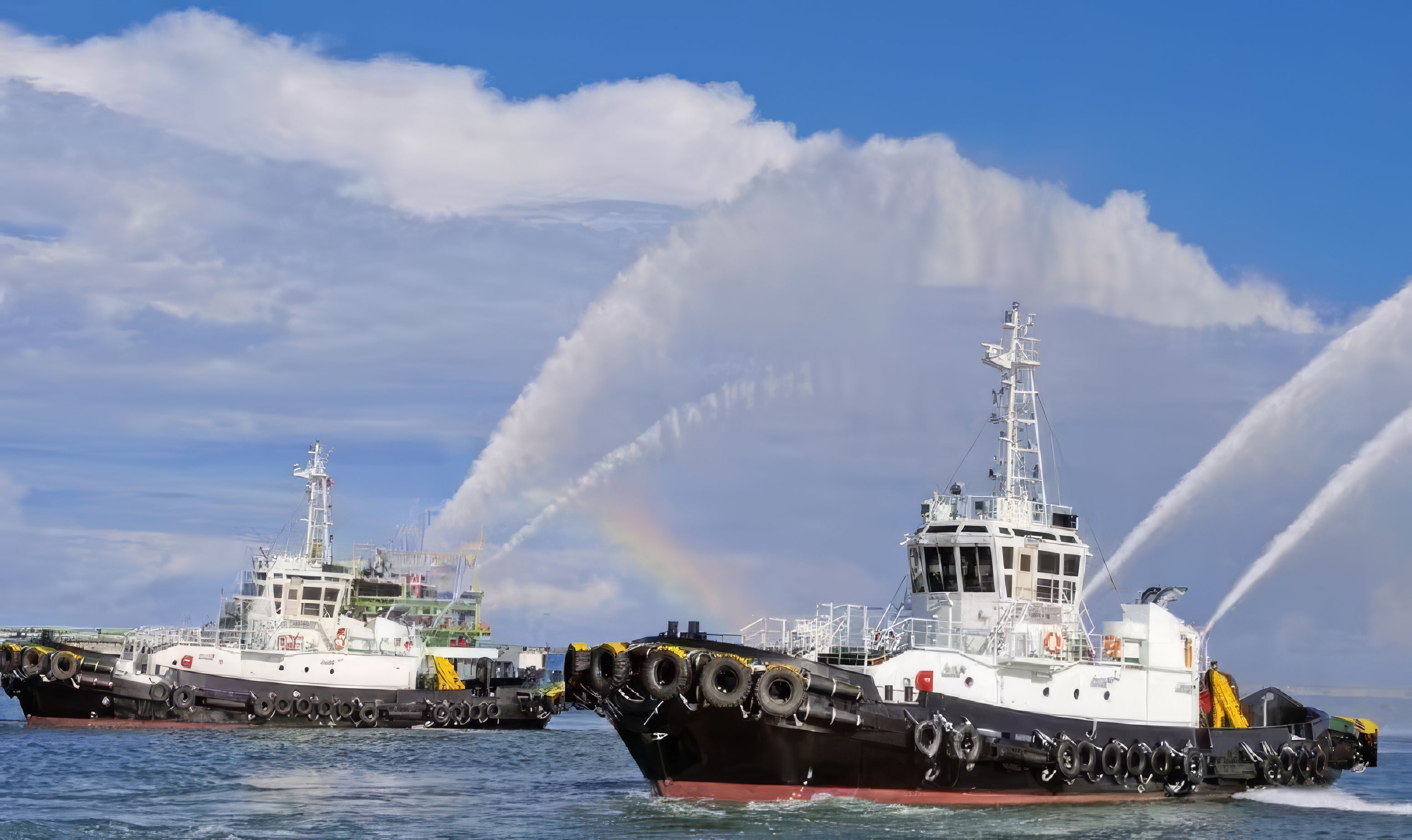 4000HP HARBOUR TUGBOAT WITH FIREFIGHTING SYSTEM